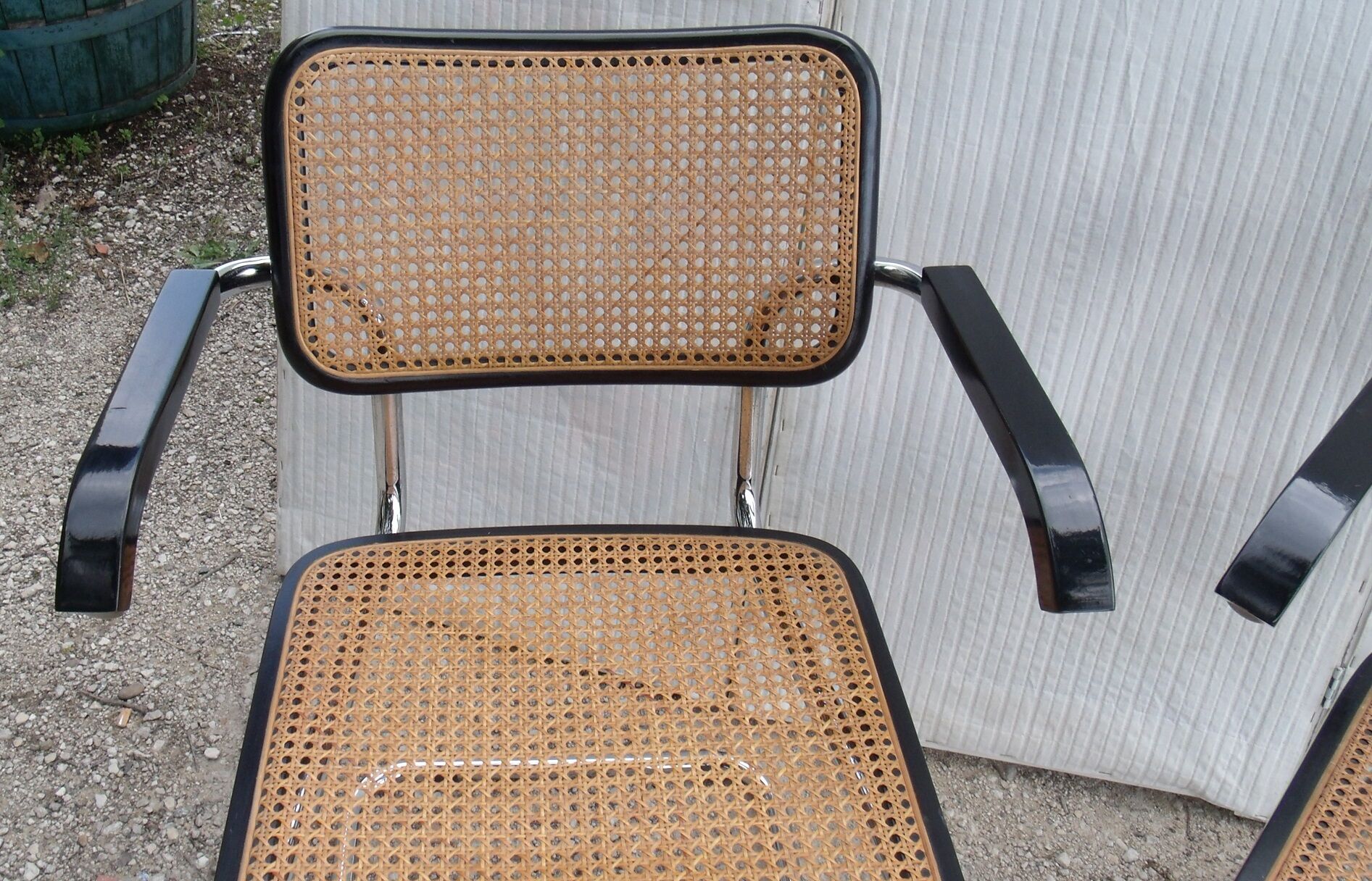 Pair of Chair Marcel Breuer Cesca B64
