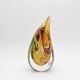 Vase sculpture Murano Gioia Michele Onesto Oball or 24k Sommerso 20cm