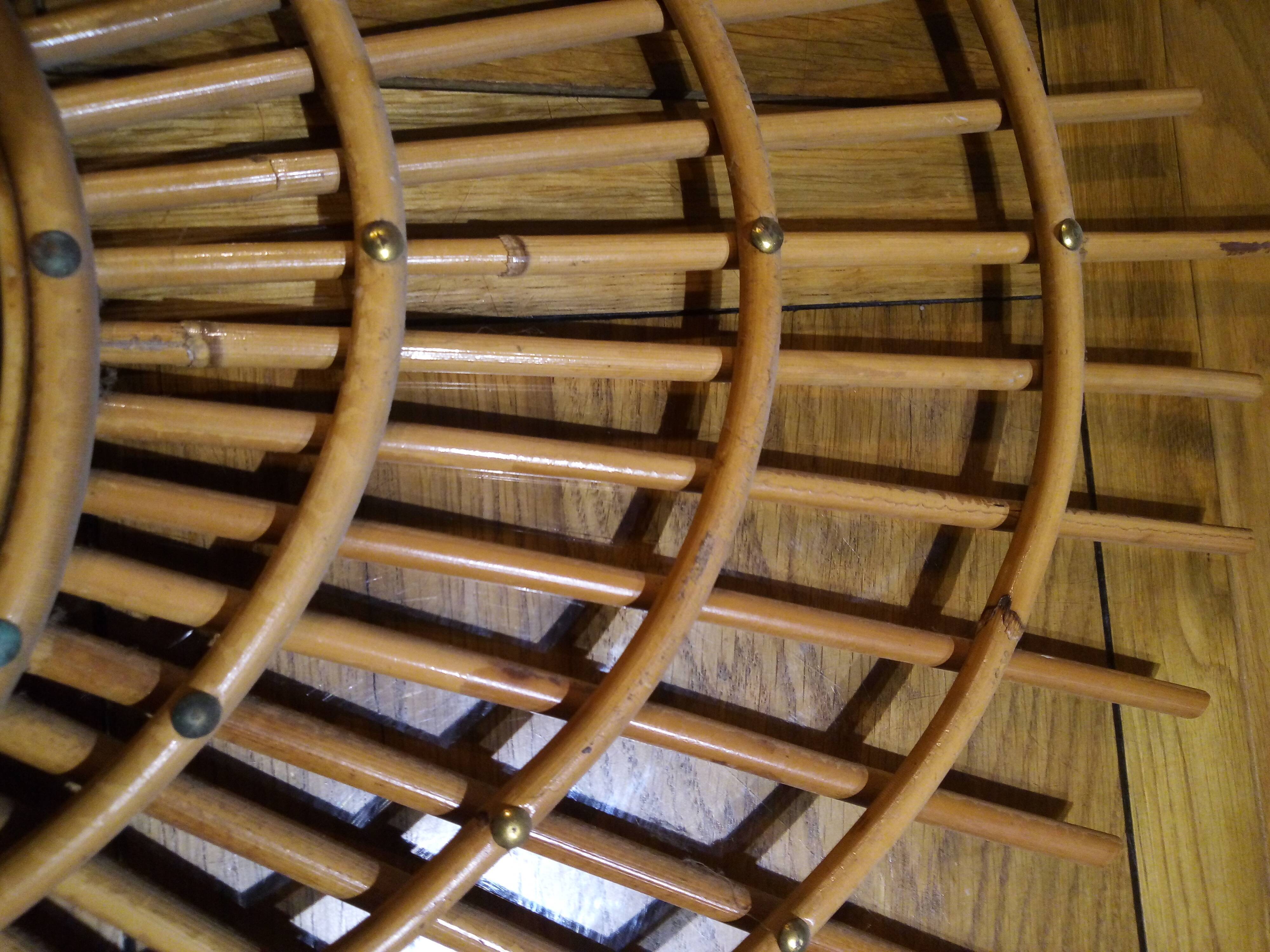 Mirror rattan  65x84cm