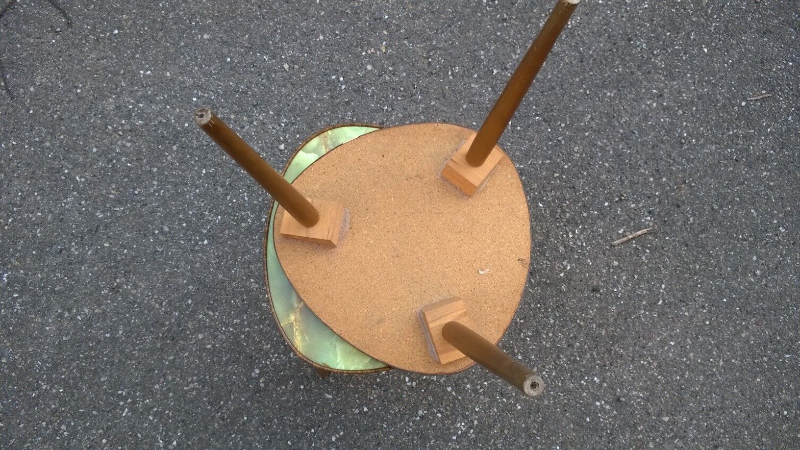 Tripod tables for plants 60s