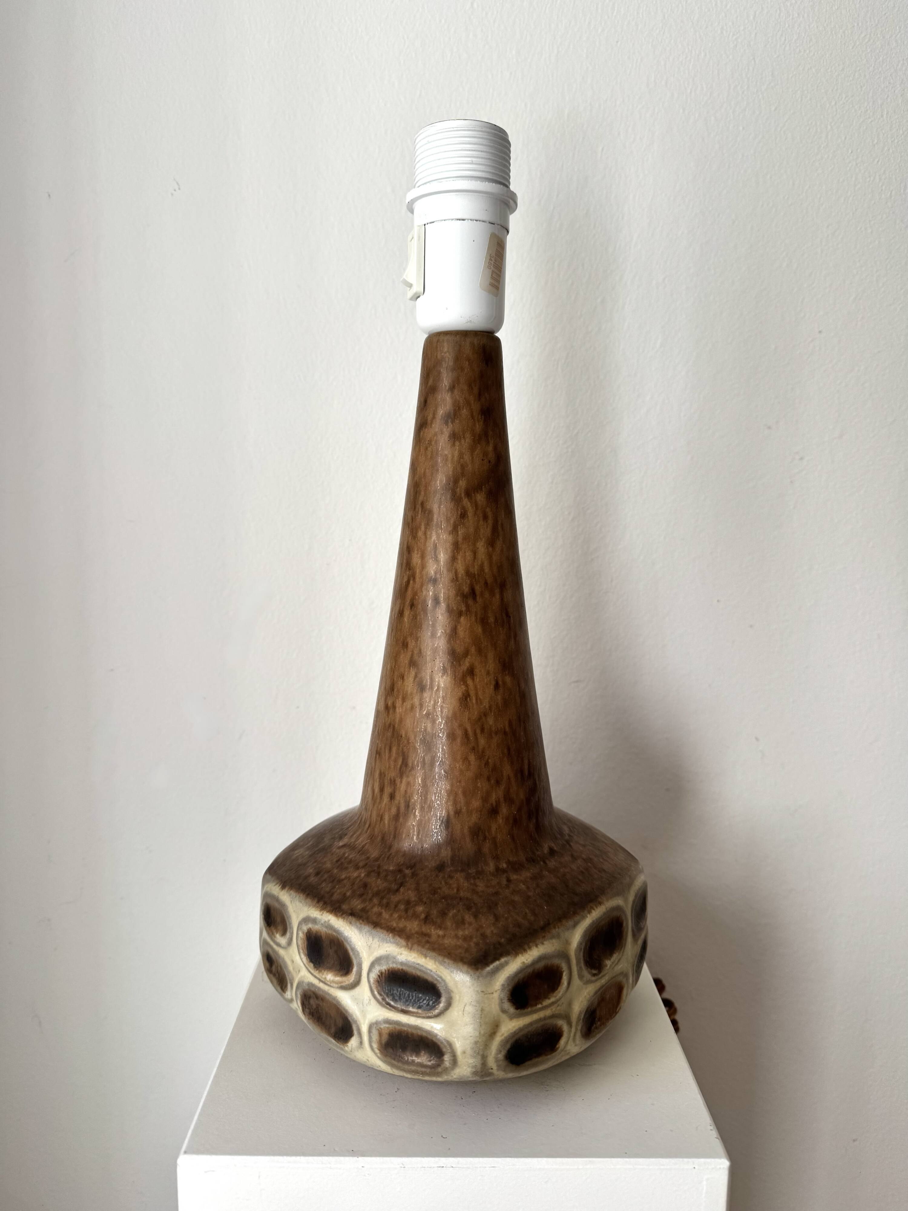 Handmade table lamp by Marianne Starck for Michael Andersen & Son, Denmark, 1970s