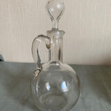 Blown glass oil cruet