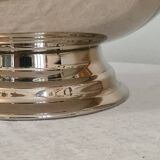 Silver metal champagne basin