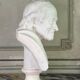 Marble bust, Voltaire after Jean Antoine Houdon, 19th-century copy.