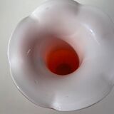 Vase Murano rouge années 70