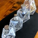 Ensemble de 4 flacons de parfum vintage