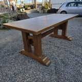 Oak farmhouse table