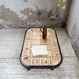 Capron “herbarium” oval coffee table