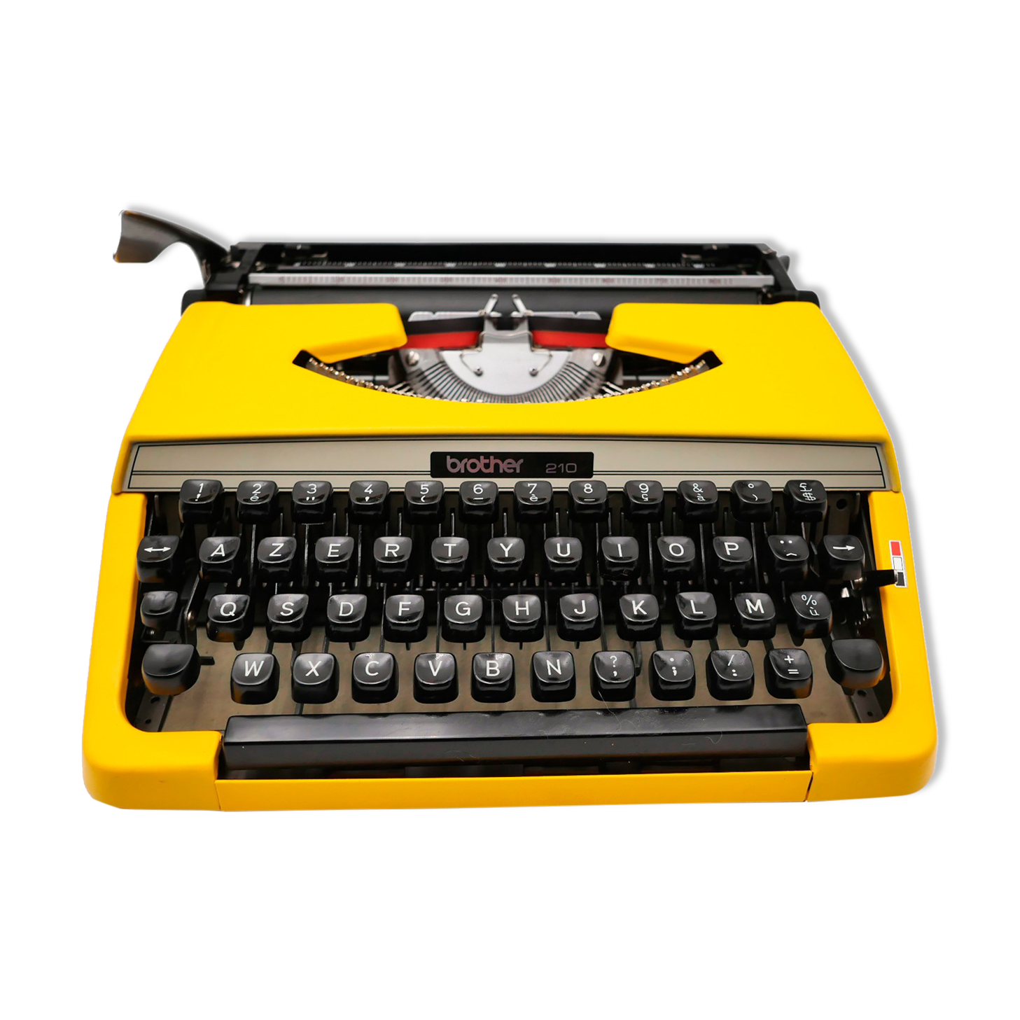 Brother 210 Typewriter Yellow Yellow Cab Revised Ribbon New