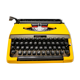 Brother 210 Typewriter Yellow Yellow Cab Revised Ribbon New