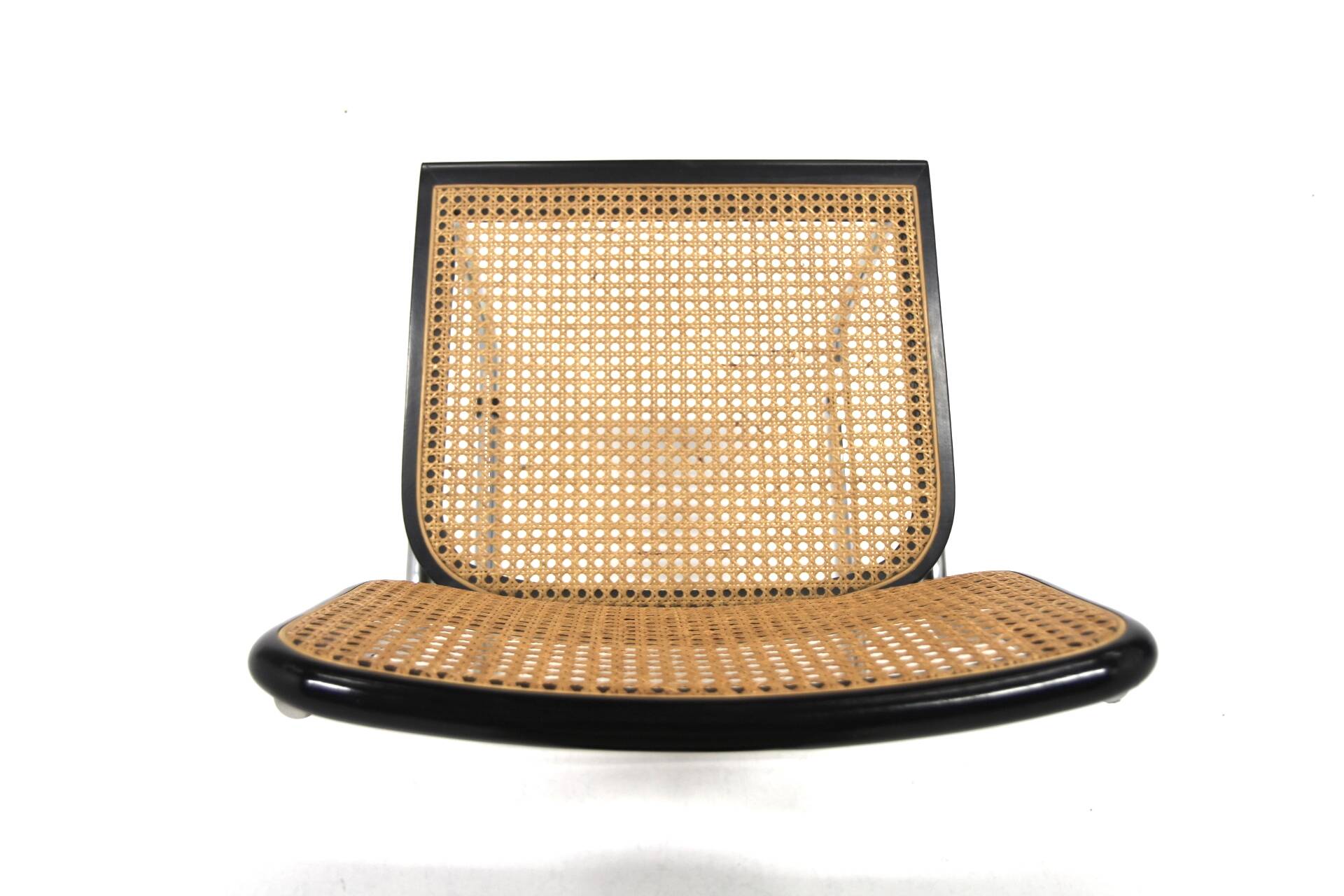 Set of 4 "B32" chairs, Marcel Breuer, Italy, 1990