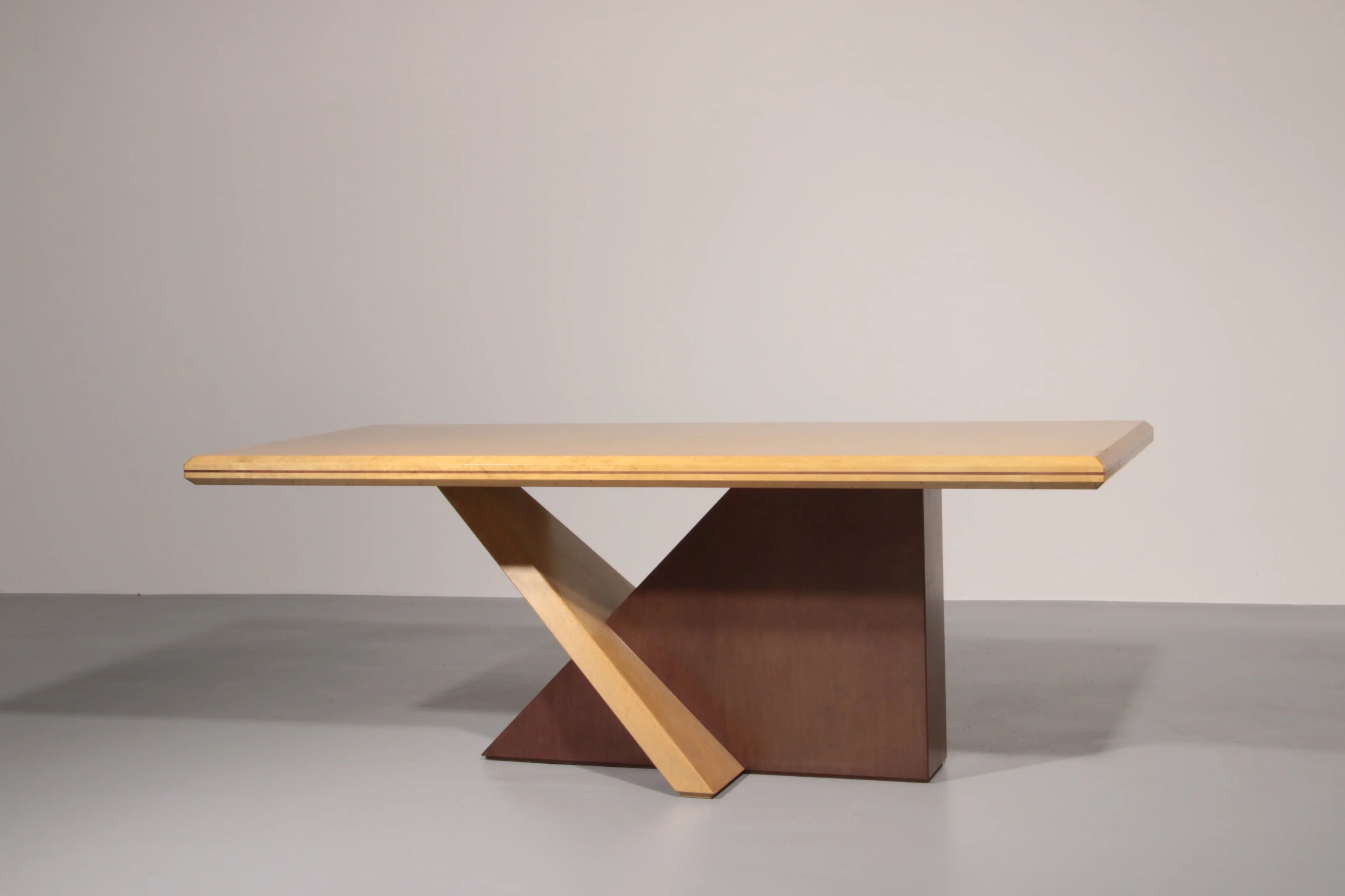 Italian Saporiti Wooden Dining Table 1960