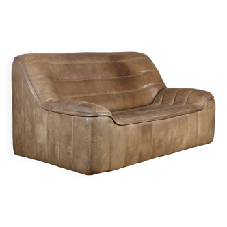 DeSede DS84 sofa in taupe buffalo leather