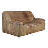 DeSede DS84 sofa in taupe buffalo leather