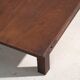 Antique Japanese coffee table with a through drawer in keyaki – Japan, circa 1920.