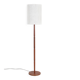 Mid-century teak floor lamp / Danish modern design / 1960s