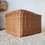 Pair of wicker baskets - wicker planters