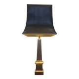 Neo-classical marble obelisk lamp for the Ramsay house from the 70s