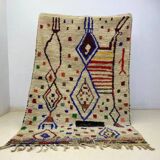 Handmade traditional carpet 250cm x 150cm Moroccan