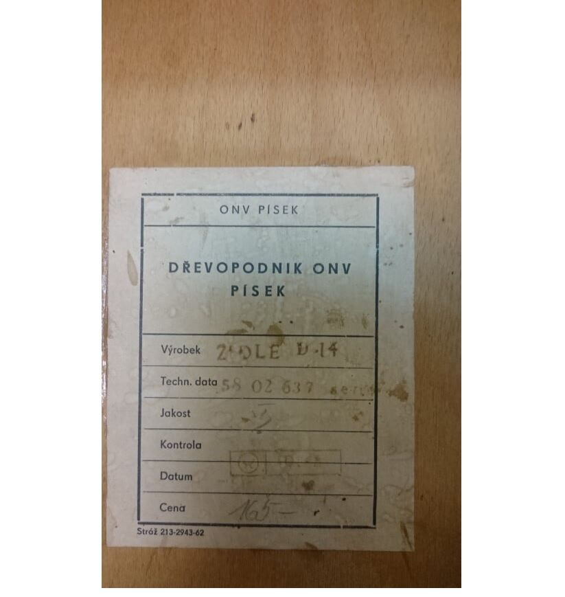 Pair of mid-century chairs from ONV Pisek, 1960s