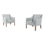 Set of two Danish Modern club chairs from Einar Larsen, 1950’s