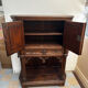 Gothic oak buffet cabinet - 19th century