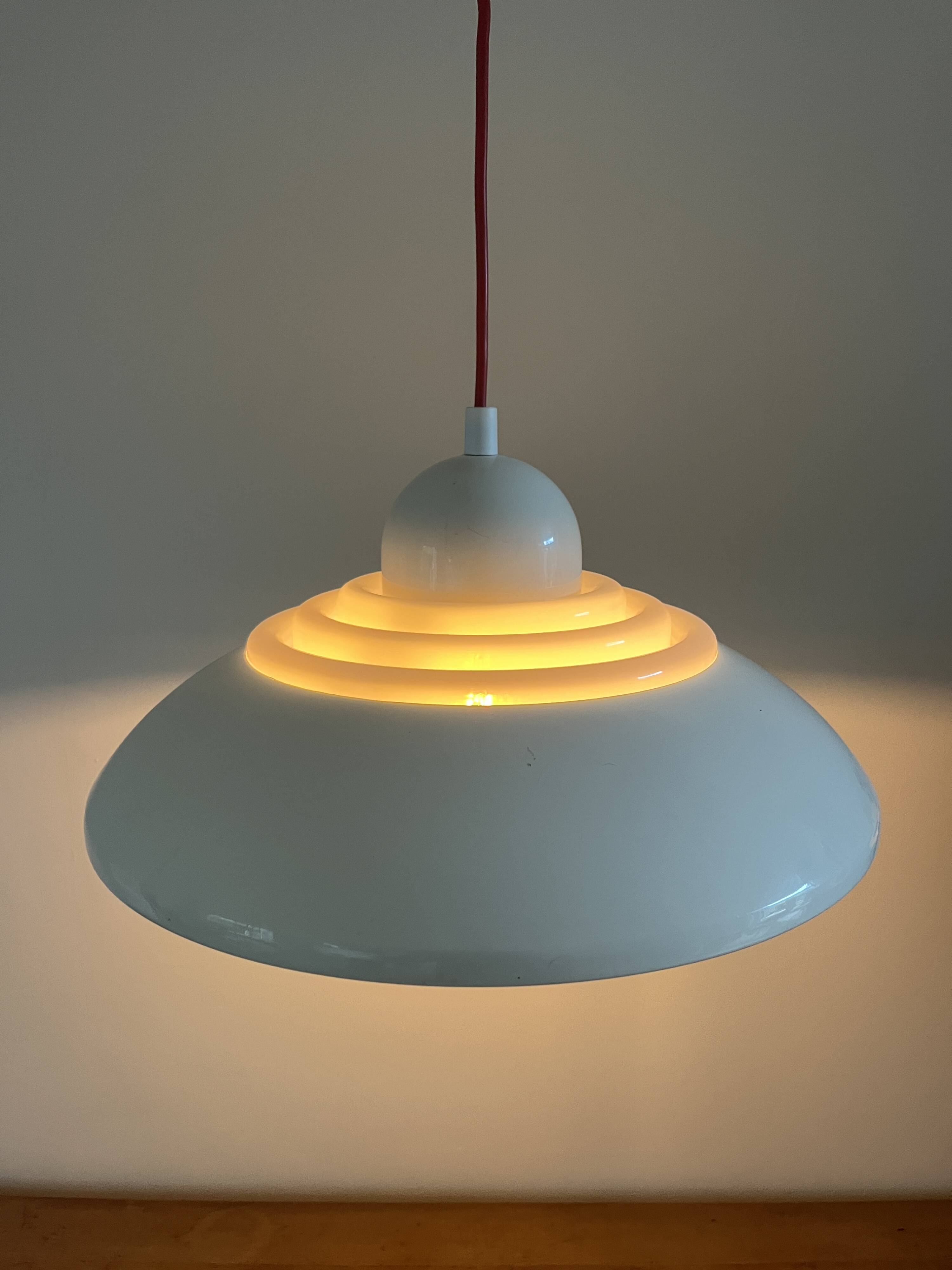 Vintage UFO pendant - Knud Christensen - Danish design lamp