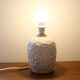 Pied de lampe en céramique