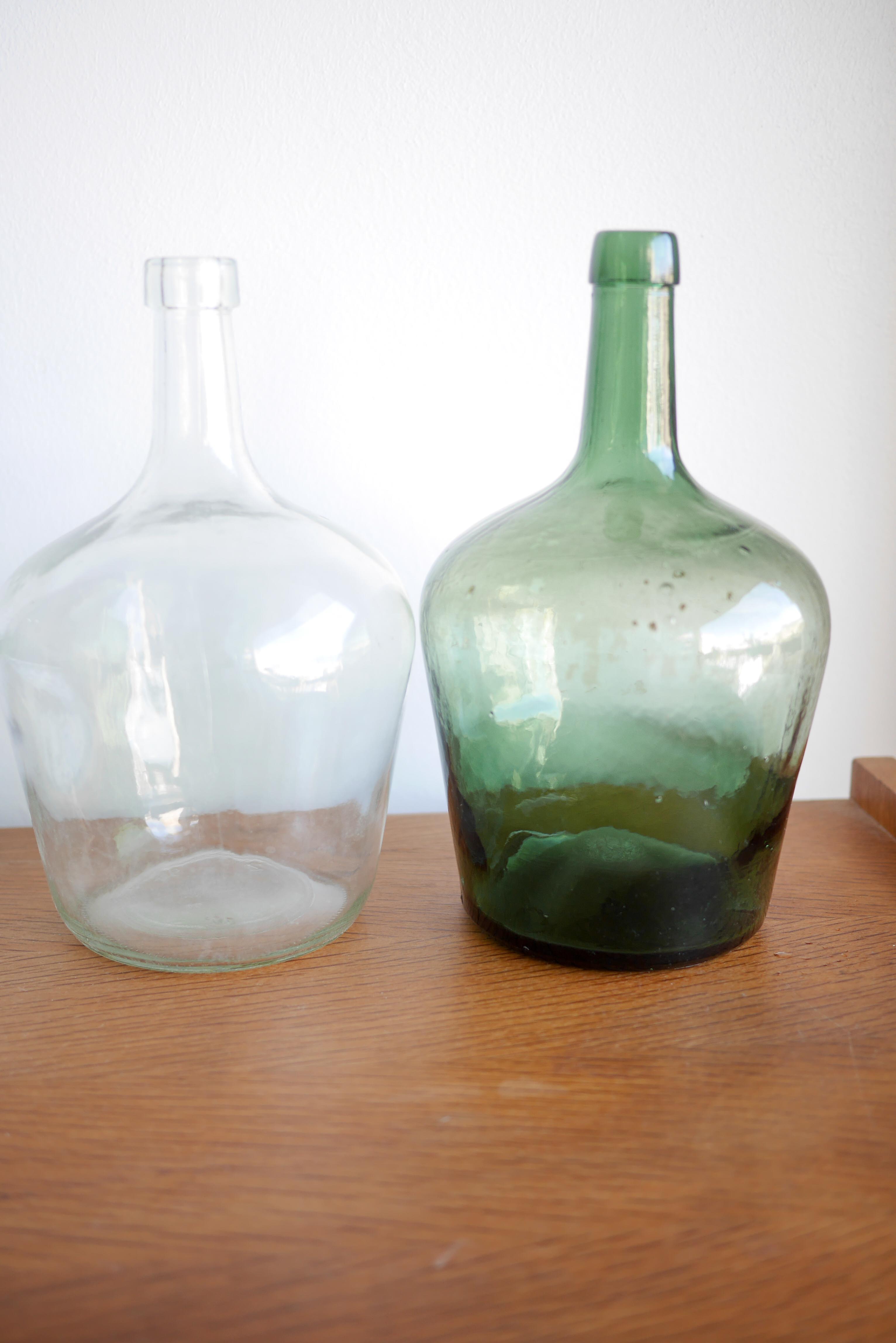 Demijohn transparent