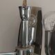 lustre pendentif design style Veca verre fumé 1960 6 feux