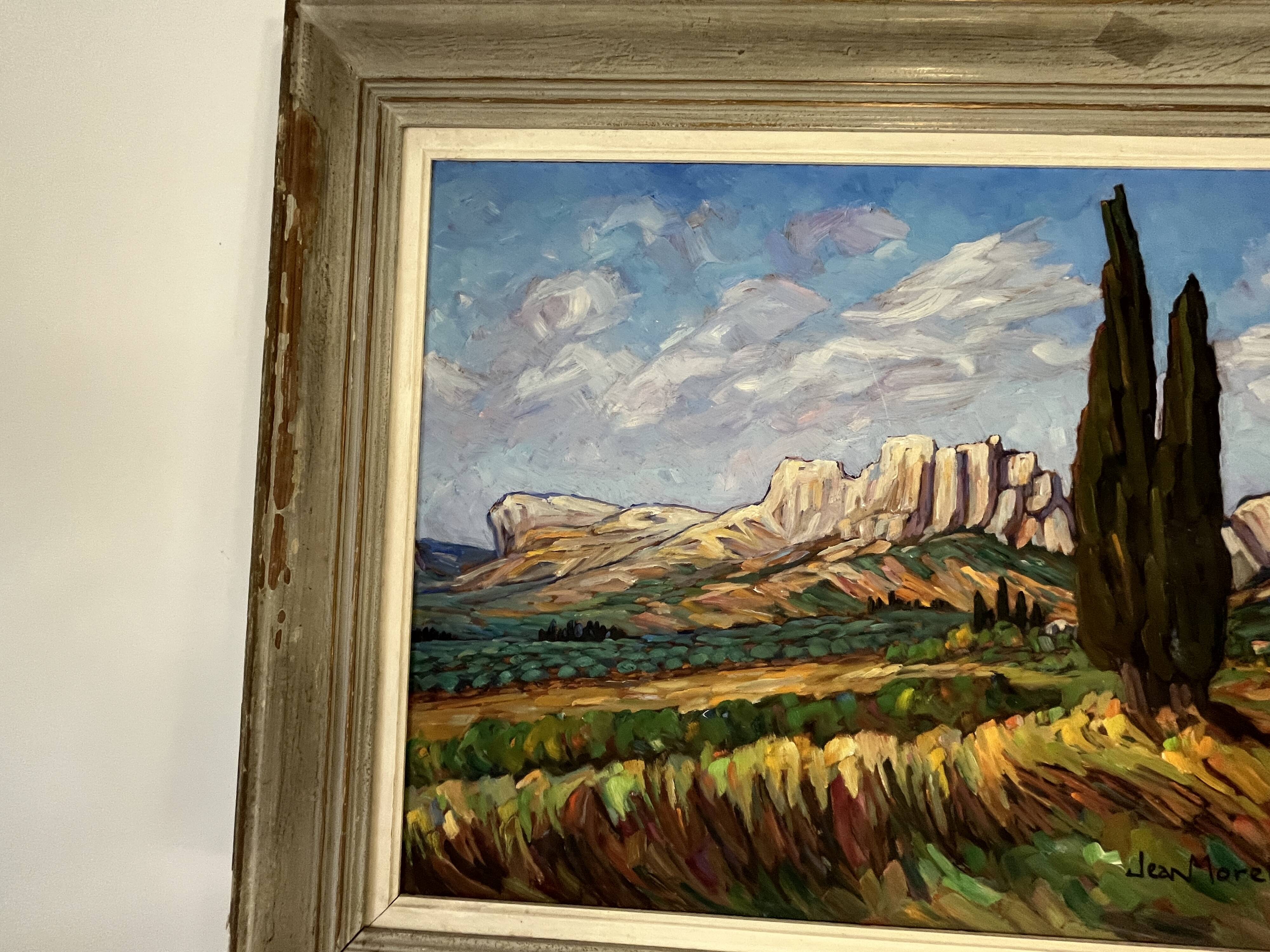 painting The Leases of Provence by Jean Morel