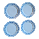 4 assiettes ch. field haviland limoges milloz montpellier