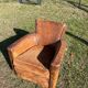 1930s leather club armchair