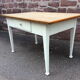 Table de ferme vintage sapin 1940