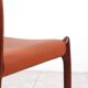 Set of 6 Niels Moller „Model 78“ rosewood dining chairs with cognac leather