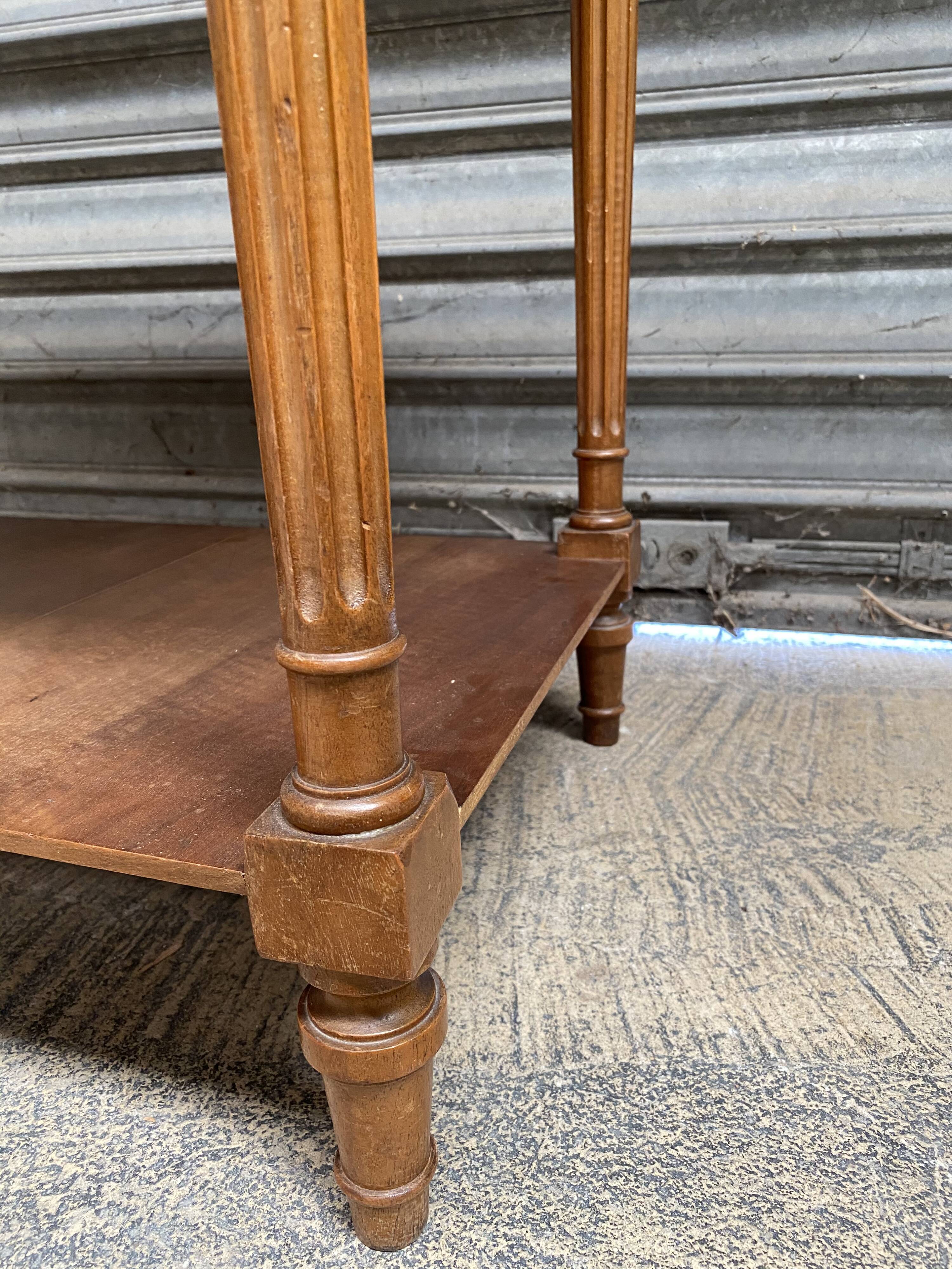 Walnut Console 1900