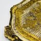 Decorative vintage baroque gold plateau
