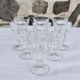 Set of 9 Arc stemmed glasses
