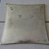 Hammered metal mirror design