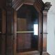 Empire-style solid pine workshop library from the 19th century.