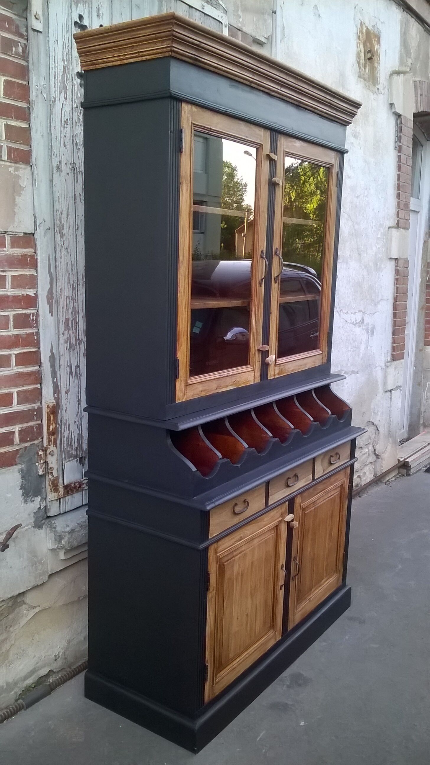 Vaisselier raw black