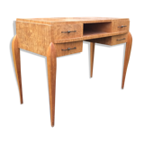Art deco dressing table with tilting top stamped Sanyas and popot.