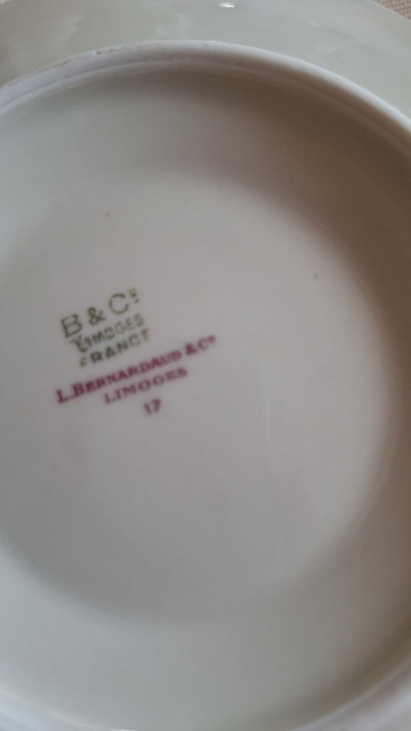 Bernardaud tea service