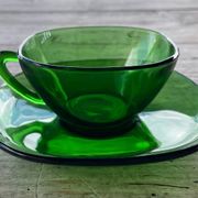 5 francais vintage/tasses à café vereco