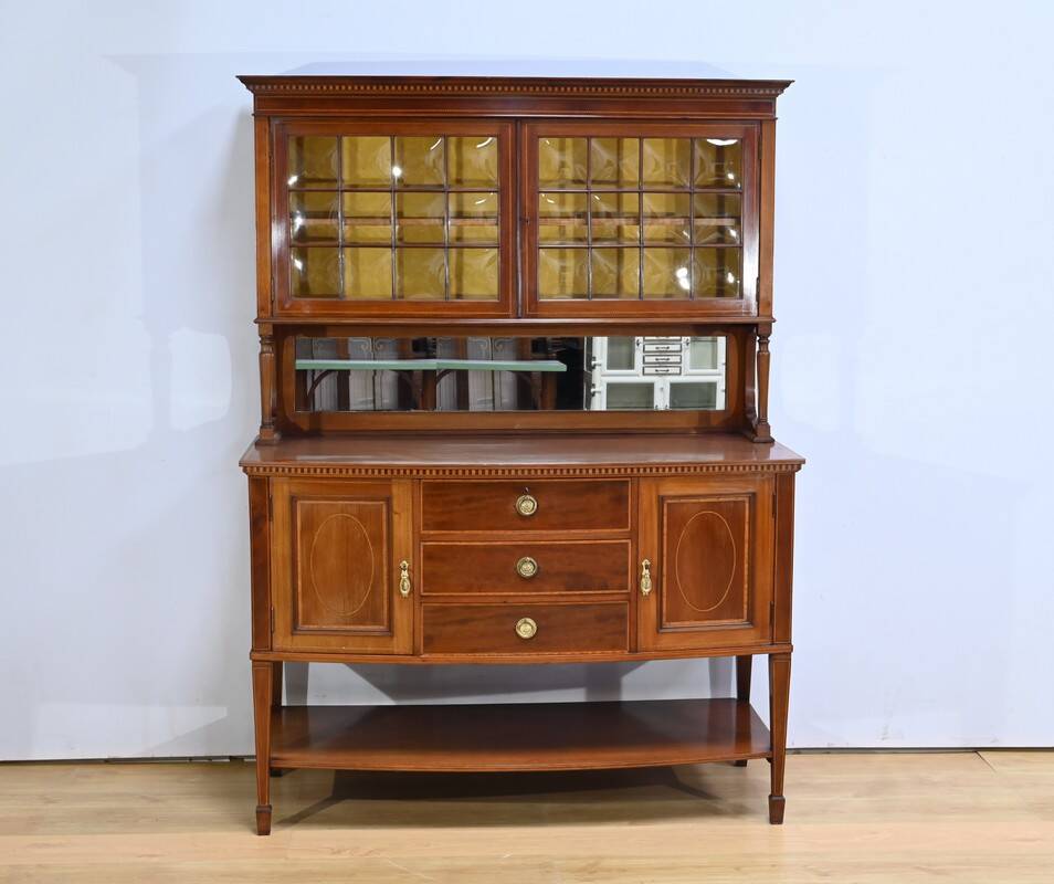 Two-body mahogany buffet - 1920