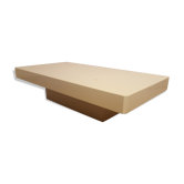 Table basse laquée blanc