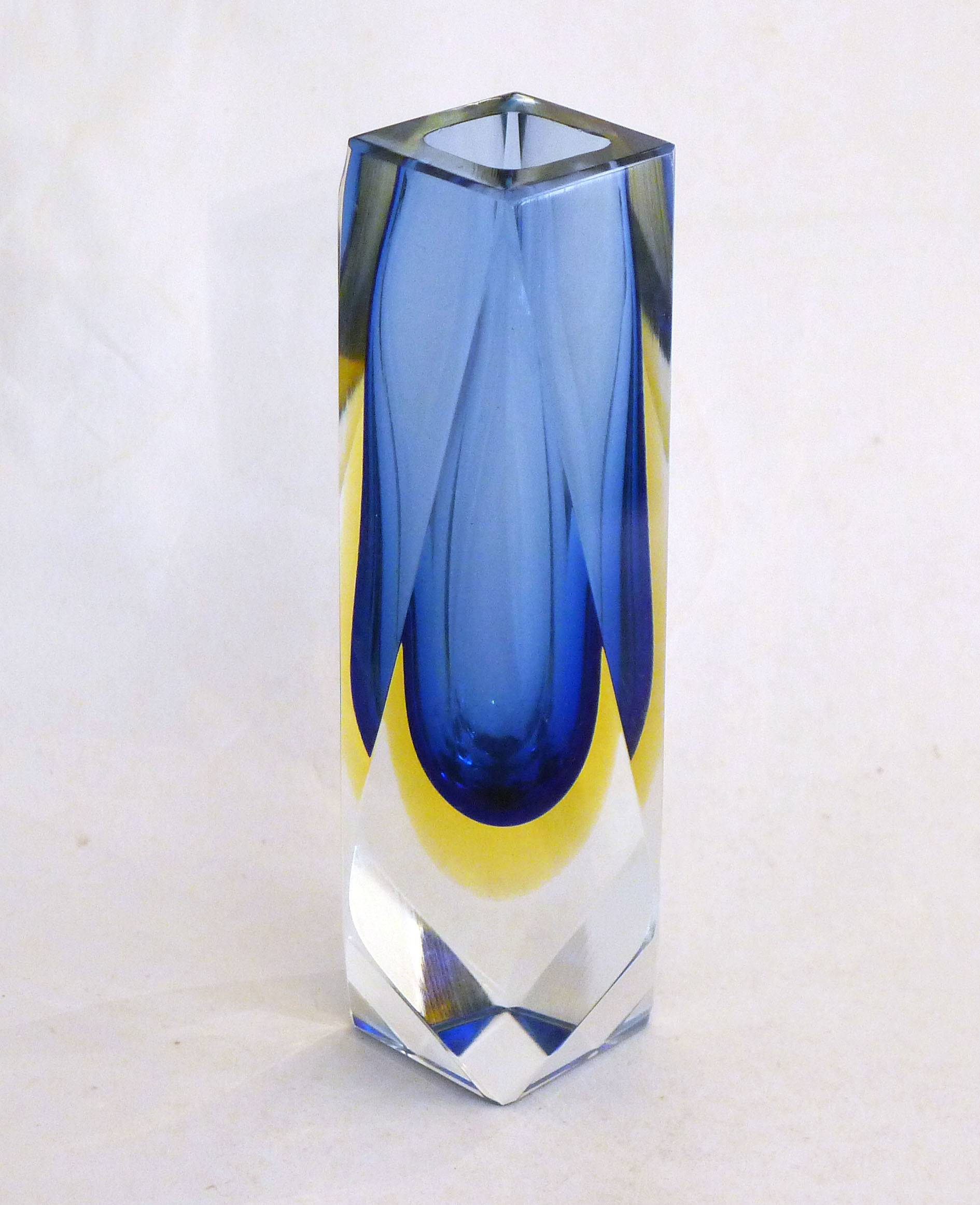 Murano Sommerso Vase F. Poli