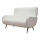 White sofa, Italian design, 1970s, production: Italy