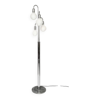 Vintage lily of the valley floor lamp 70