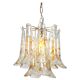 Murano glass chandelier designed by Carlo Nason for Mazzega, 1970s.